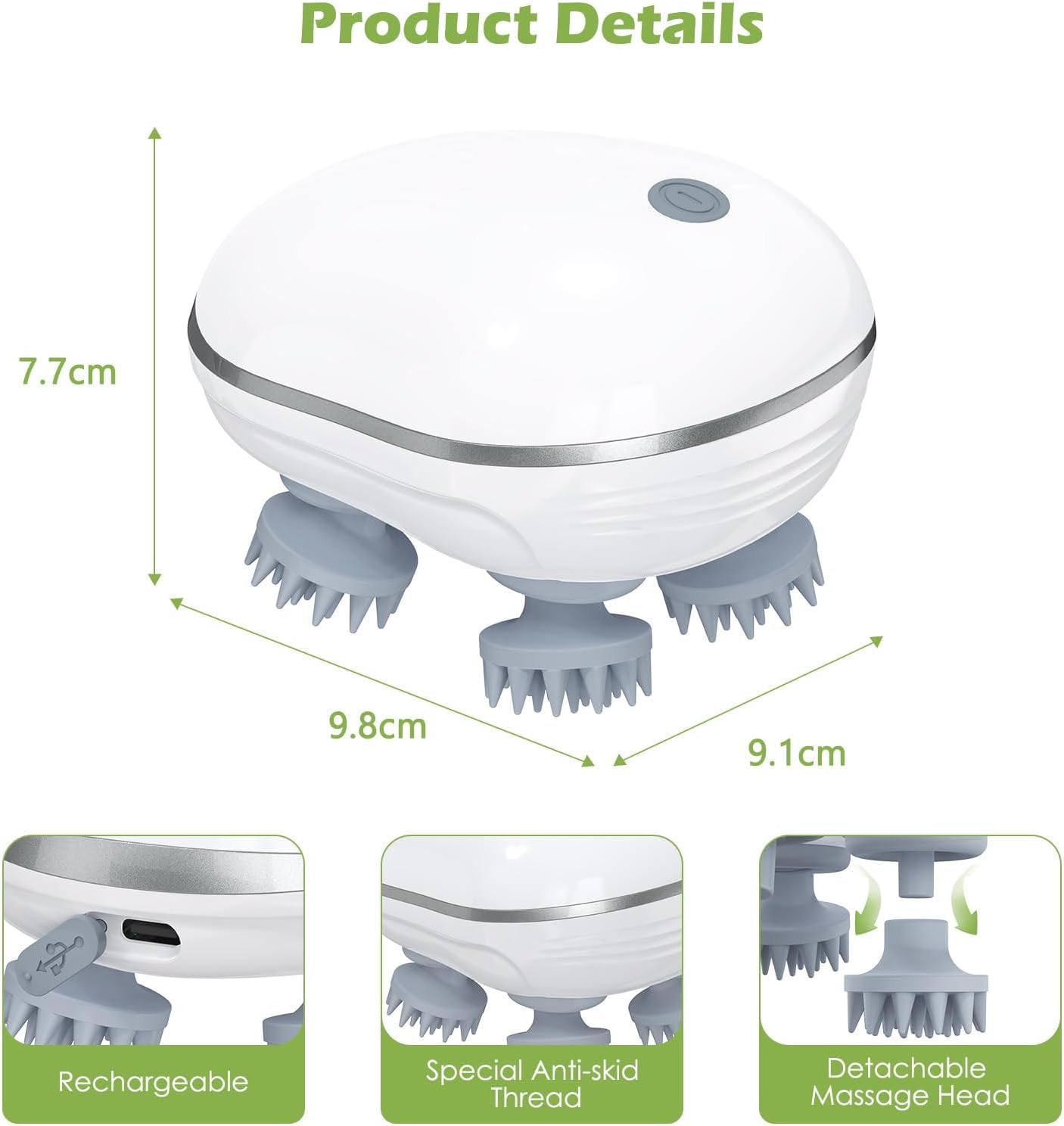 Electric Scalp Massager for Hair Growth