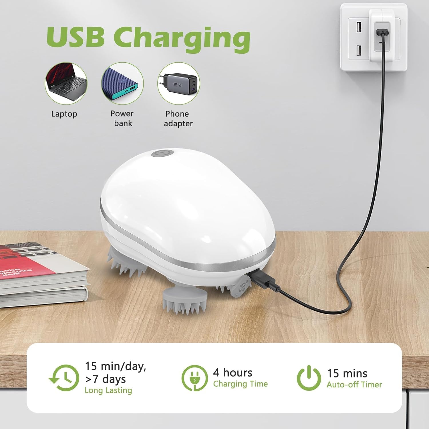 Electric Scalp Massager for Hair Growth