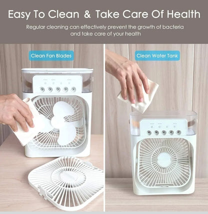 Portable Mini cooler with fan