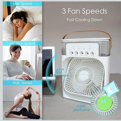 Portable Mini cooler with fan