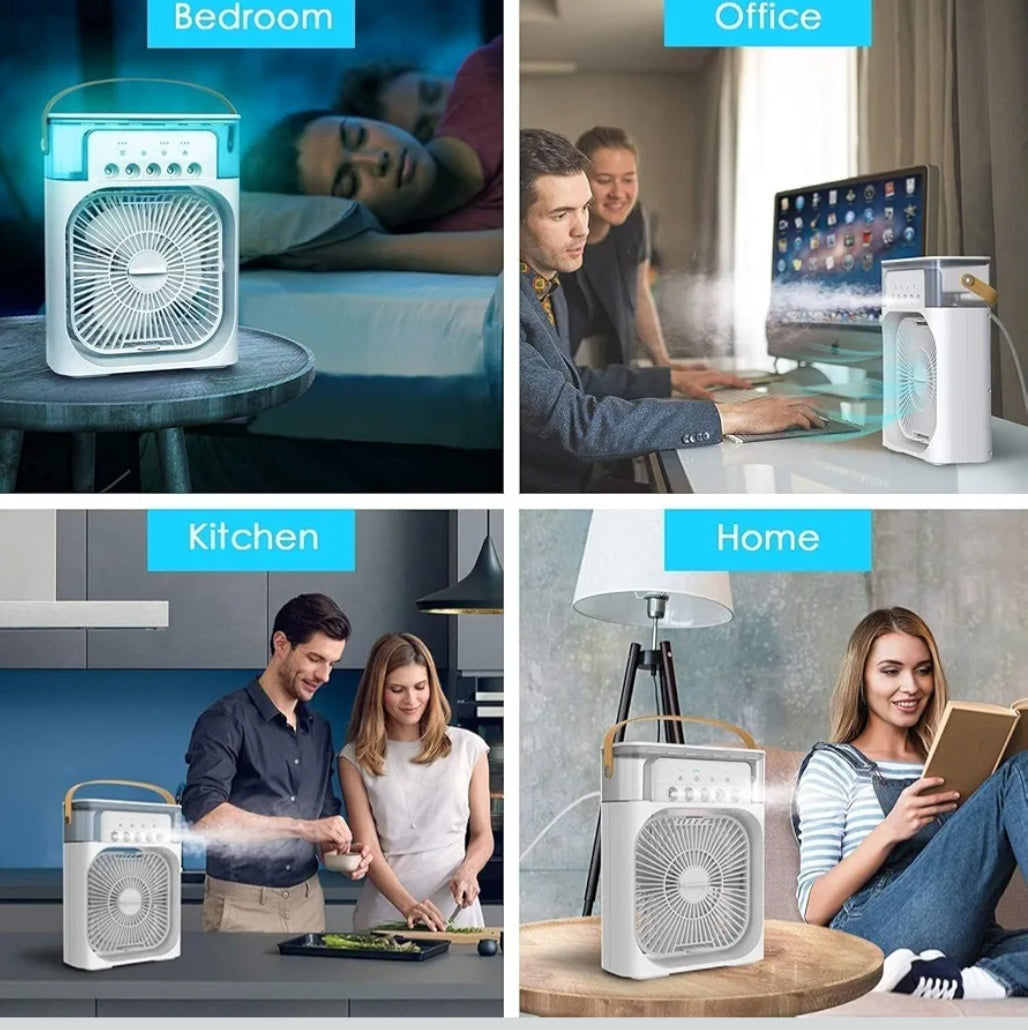 Portable Mini cooler with fan