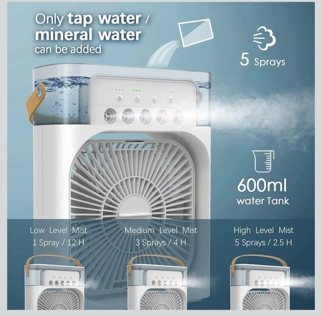 Portable Mini cooler with fan