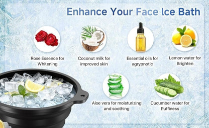 Silicone ice cube bowl